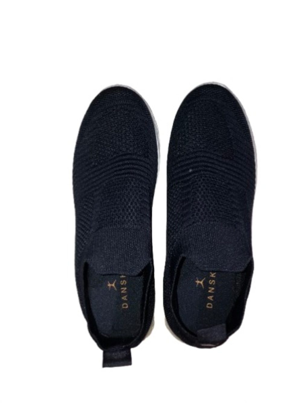 Danskin Black Slip-On Knit Women's Size 7 Athletic Sneakers